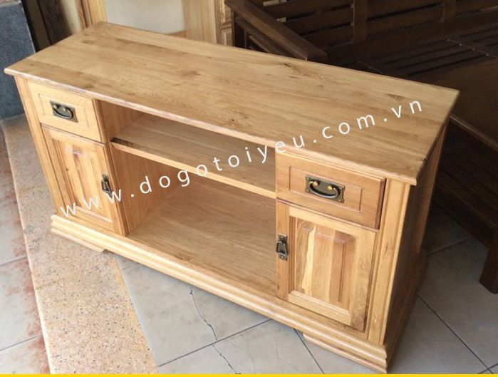 KỆ TIVI SỒI MỸ 1.6M