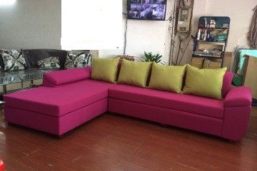 Sofa Góc Vải Phòng Khách G 100