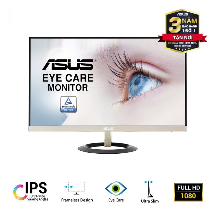 Màn Hình Siêu Mỏng ASUS VZ249H IPS Full HD Bảo Vệ Mắt