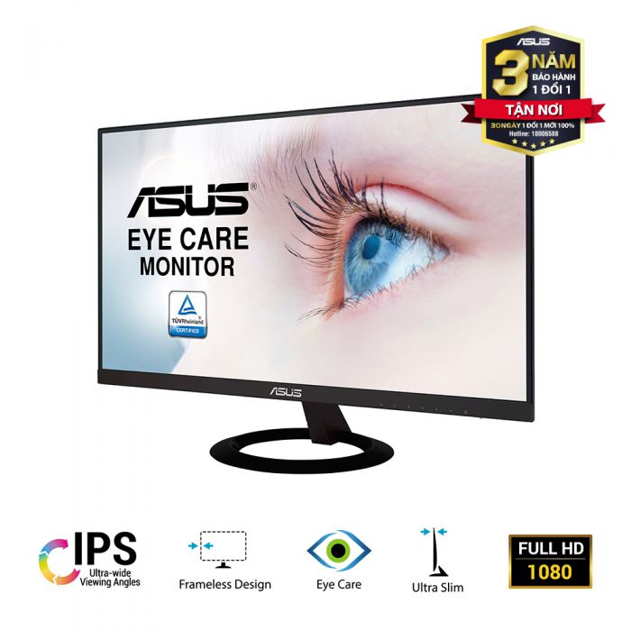 Màn Hình Siêu Mỏng ASUS VZ229HE 22" IPS Full HD Bảo Vệ Mắt