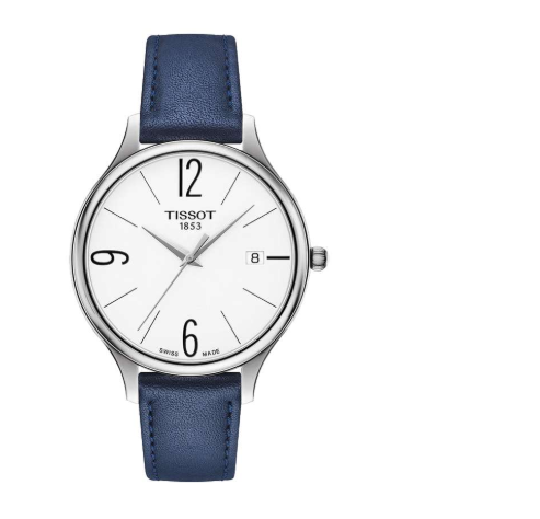 Đồng Hồ Tissot T103.210.16.017.00 Nữ Kính Sapphire Lịch Ngày 38mm