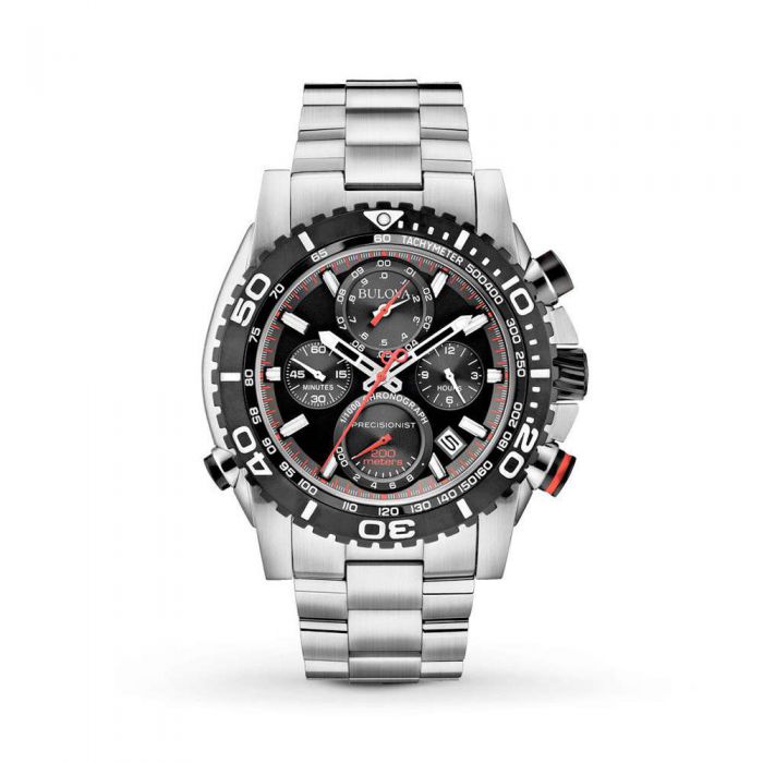 Bulova 98B212 Nam Dòng Bơi Lặn Thép Không Gỉ 47mm