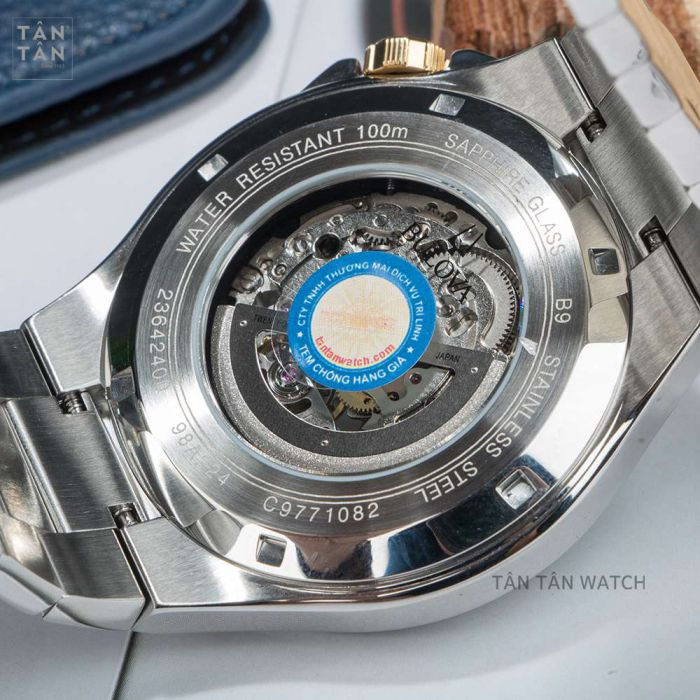 Bulova 98A224 Nam Máy Cơ 46mm 