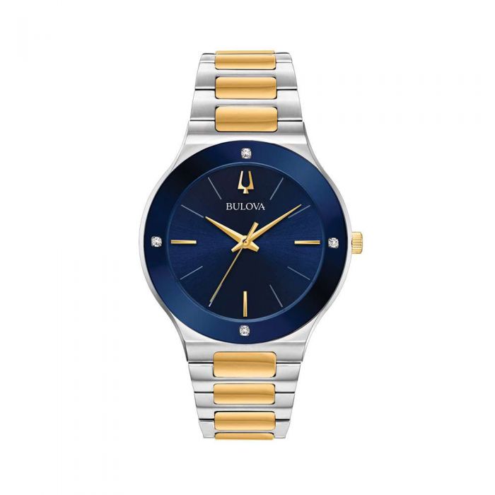 Bulova 98E117 Nam Đính Kim Cương 43mm