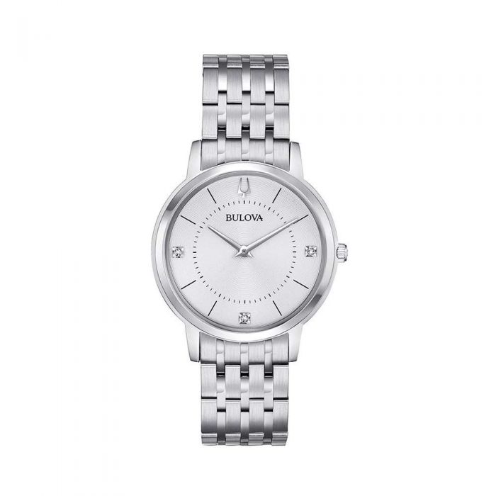Bulova 96P188 Nữ Dây Thép Đính Pha Lê Swarovski 31mm