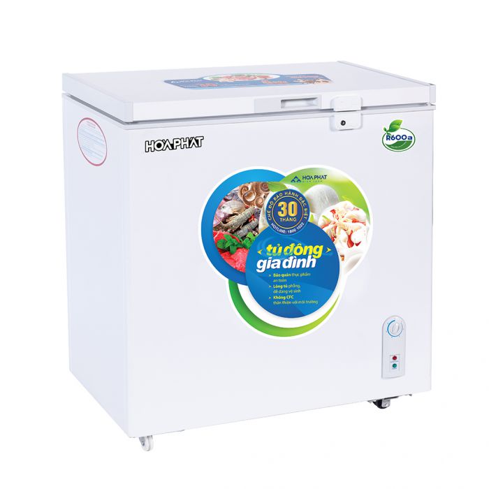 Tủ đông Hòa Phát HCF-336S1Đ1 162L Dàn Đồng