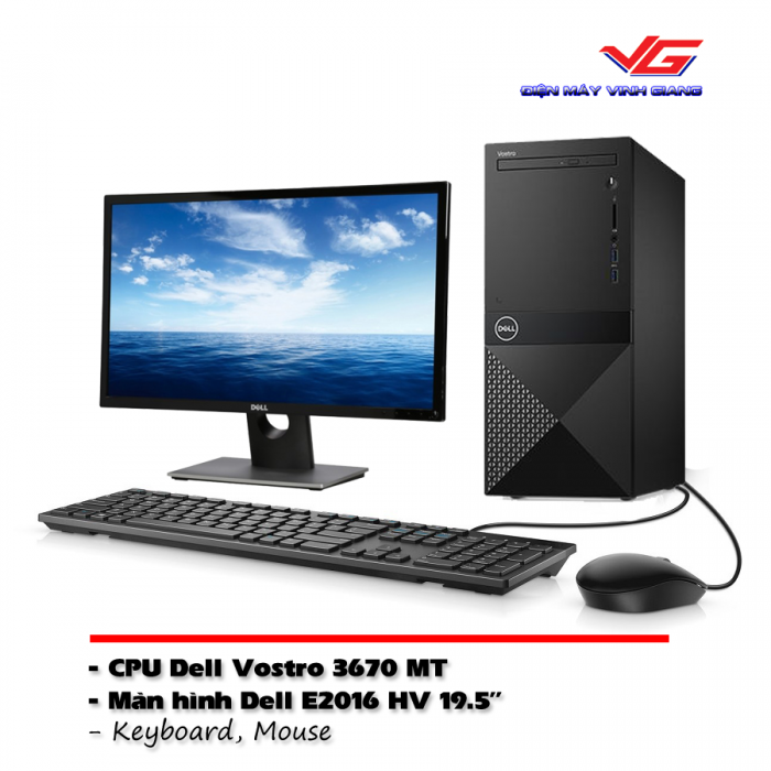DELL Vostro 3670MT 42VT370027 Pentium 5420/4GD4/1TB/DVDRW/ 19,5 INCH 