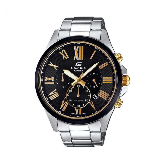 Đồng Hồ Casio EFV-500DB-1AVUDF Nam Chronograph Lịch Ngày 47mm