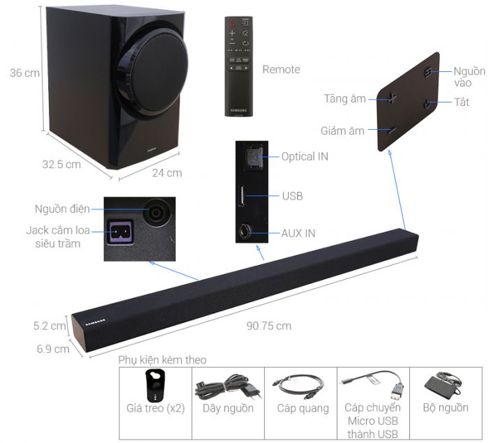 Loa thanh Samsung HW-Q950T 