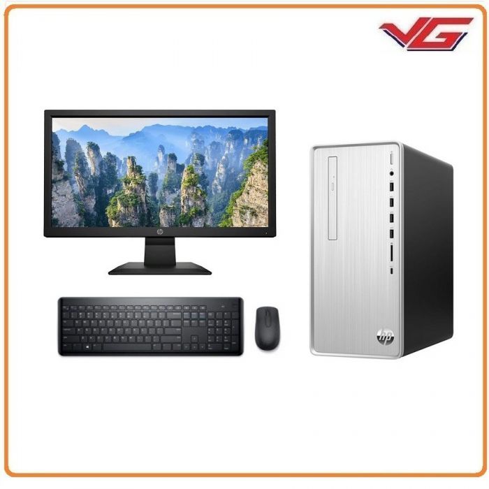 MÁY BỘ HP Pavilion TP01-1135d 22X47AA I3-10100/4GB/512G SSD/DVDRW/Win10/KB+Mouse/WL+BT/LCD 20 IN