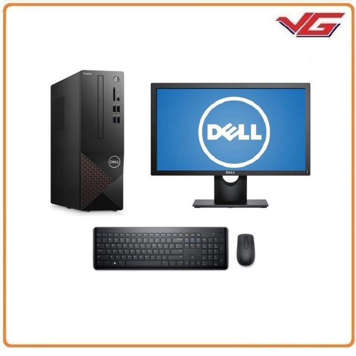 MÁY BỘ DELL Vostro 3681ST I3-10100/4GD4/1T7/Win10 + OFFICE 2019/KB+Mouse/WL+BT/LCD 20 IN