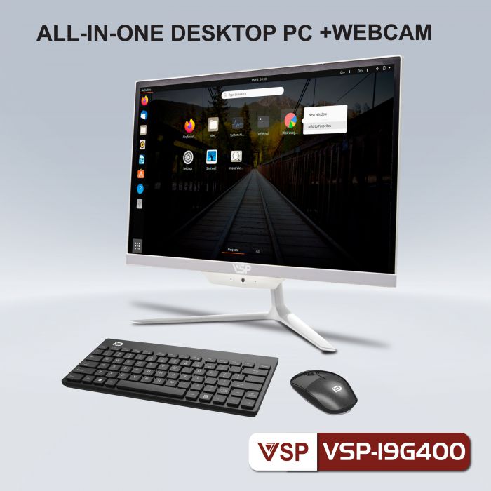 MÁY TÍNH ALL IN ONE VSP-24G600 i3 4160/ Ram 4G/ SSD 128G/ 24inch