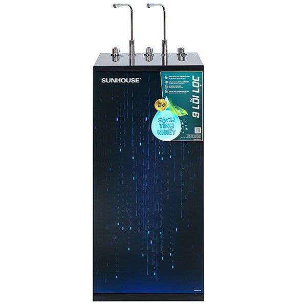 Máy lọc nước R.O nóng lạnh Sunhouse SHA76215CK 9 lõi