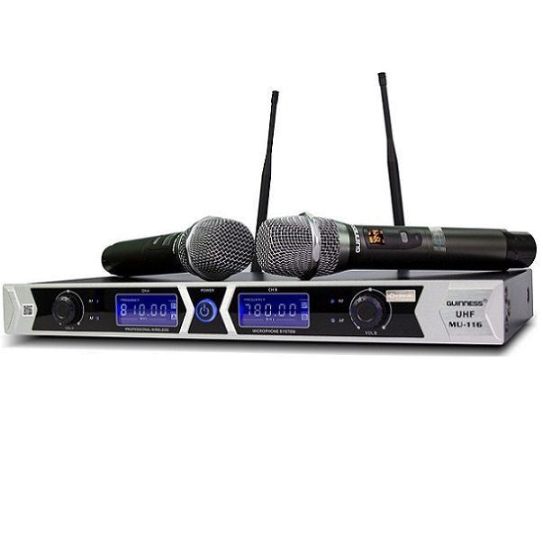 Micro không dây GUINNESS MU-116