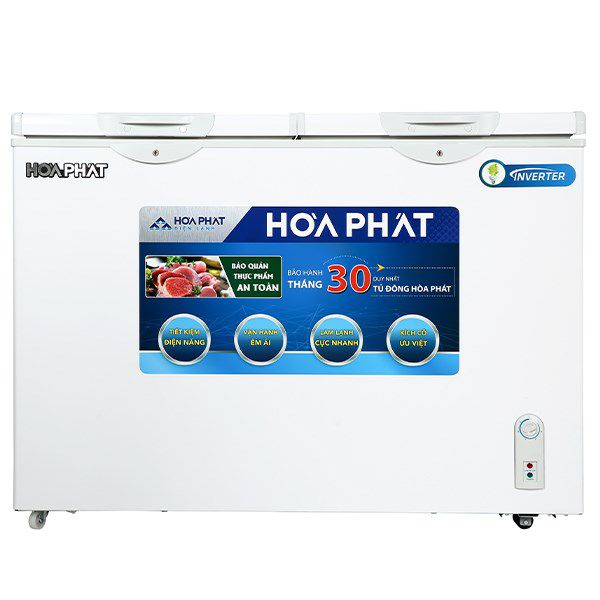Tủ đông Funiki HCFI 656S2Đ2 Inverter 271 Lít 2 cánh đông/mát dàn đồng 