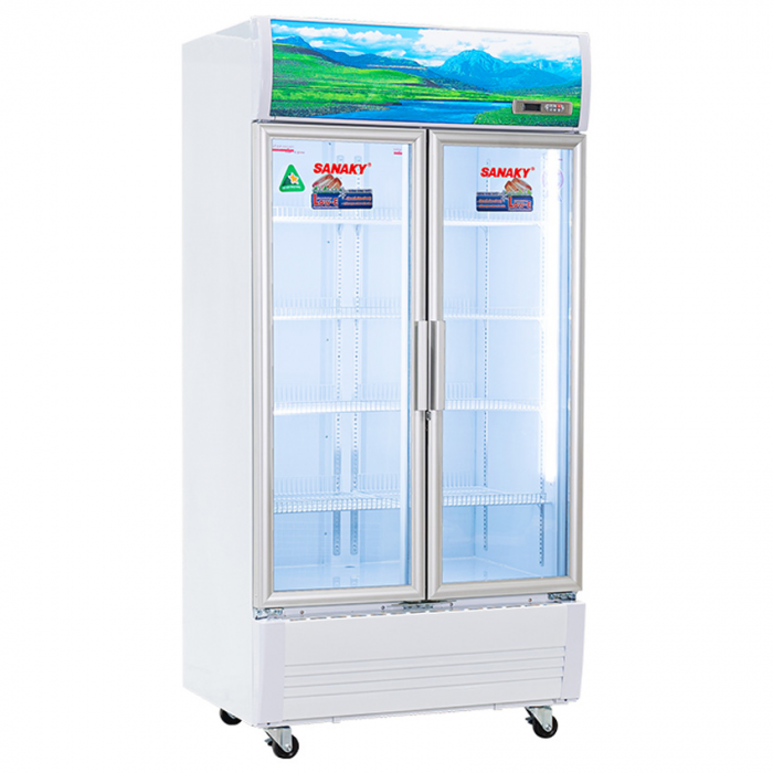 TỦ MÁT 2 CÁNH INVERTER SANAKY 700 LÍT VH-8009HP3  
