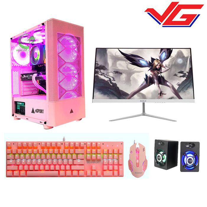 Máy Tính Chơi Game i5-9400F 4.1Ghz / RAM 8GB / SSD 240GB / VGA GTX 1650TI 4G / MÀN HÌNH 22"