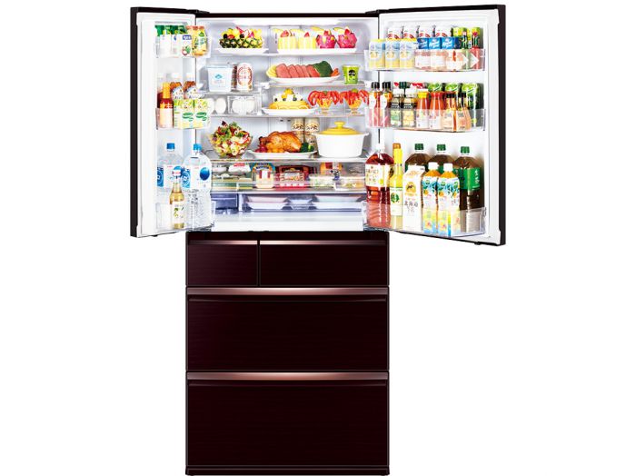 Tủ lạnh 6 cánh Mitsubishi Electric MR-WX52D-BR-V - 506 Lít 