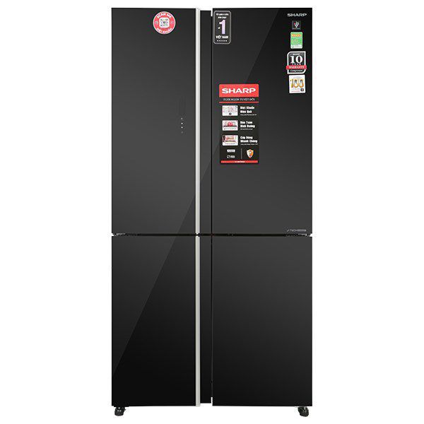Tủ lạnh Sharp Inverter 525 lít Multi Door SJ-FXP600VG-BK