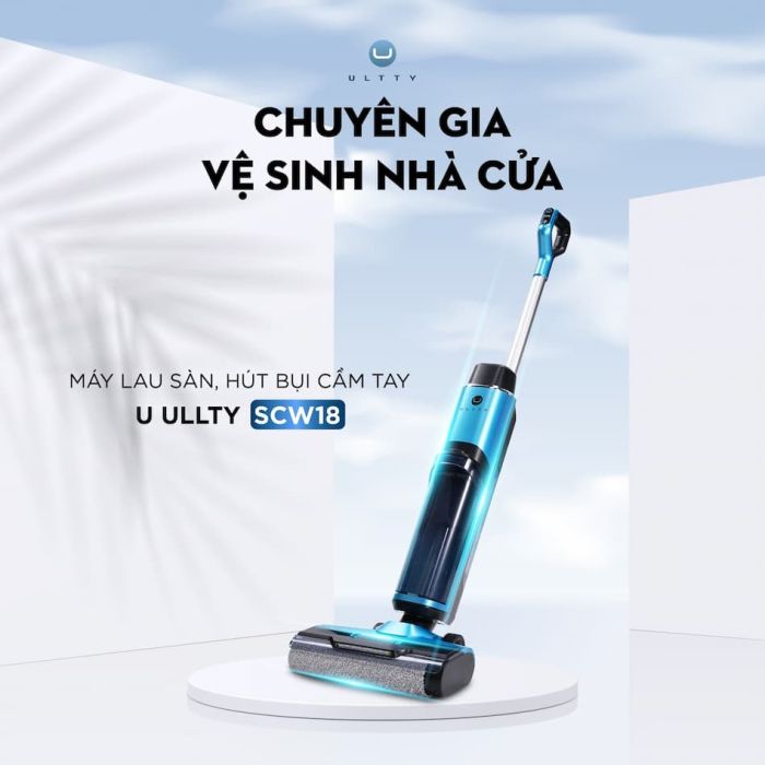 Máy Lau Nhà Hút Bụi Thông Minh U Ultty SCW18