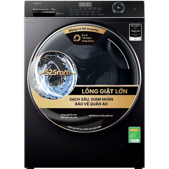 Máy giặt Aqua Inverter 10 kg AW10-B4959U1K(B)