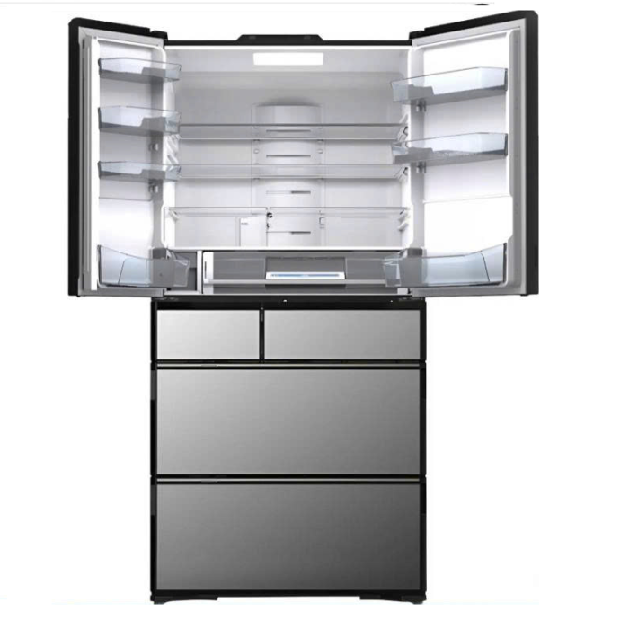 Tủ lạnh Hitachi Inverter 735 lít Multi Door R-ZX740KV X 6 cánh  
