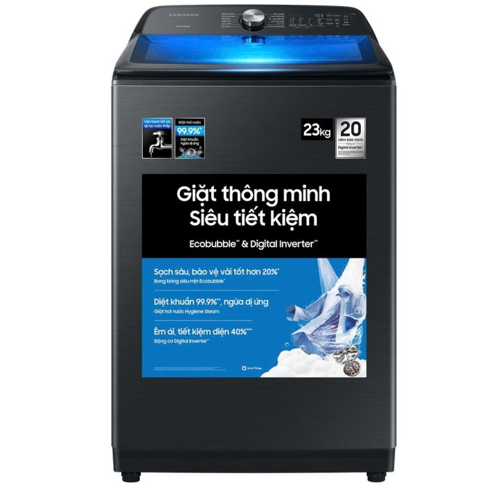 Máy giặt Samsung Inverter 23 kg WA23A8377GV/SV