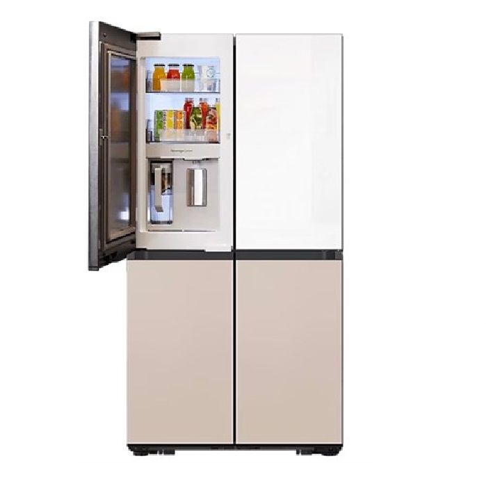 Tủ lạnh Samsung Inverter 648 lít Multi Door Bespoke Door-in-Door RF59CB66F8S/SV  