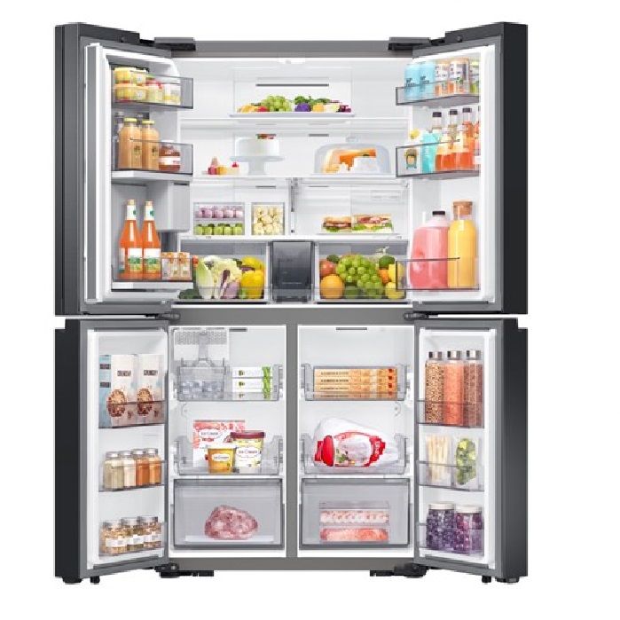 Tủ lạnh Samsung Inverter 648 lít Multi Door Bespoke Door-in-Door RF59CB66F8S/SV  
